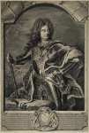 Drevet Pierre Portrait of Louis Hector Duc de Villars Marshal of France  - Hermitage